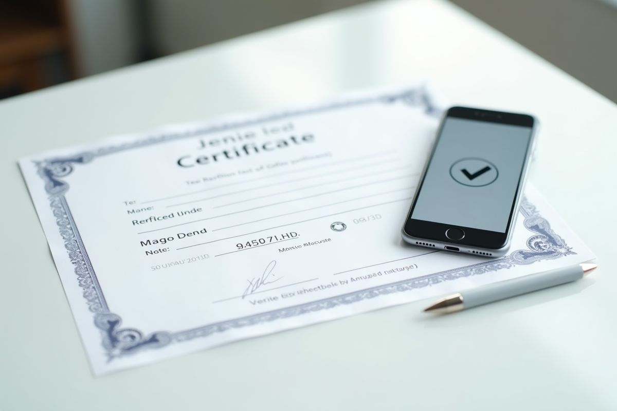 certificat valide
